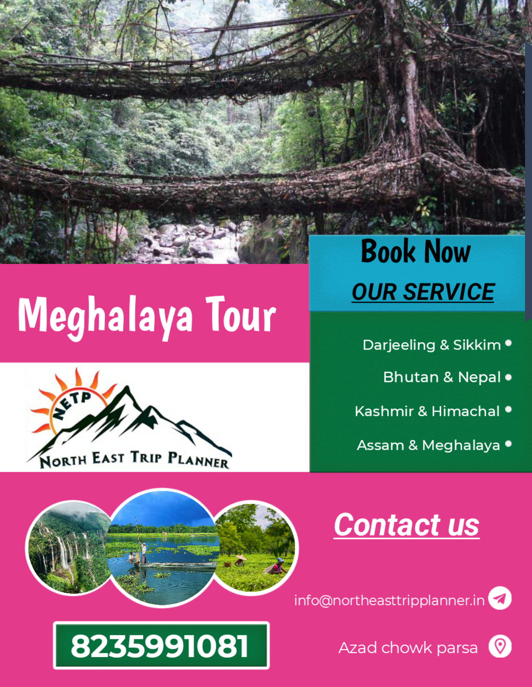  04 nights & 05 Days Kaziranga ,Shillong  & Cherrapunjee